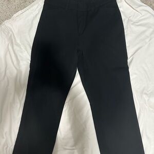 Old Navy Black Pixie Straight Leg Pants